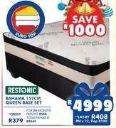 Russells Restonic bahama 152cm queen base set offer