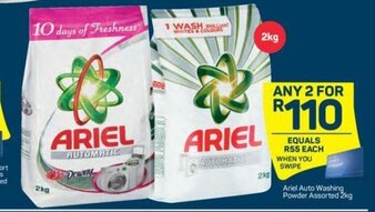 Pick n Pay Ariel Auto Washing Powder Assorted 2kg offer