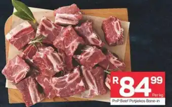 Pick n Pay PnP Beef Potjiekos Bone-in offer