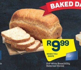 Pick n Pay PnP White Bread 600g offer