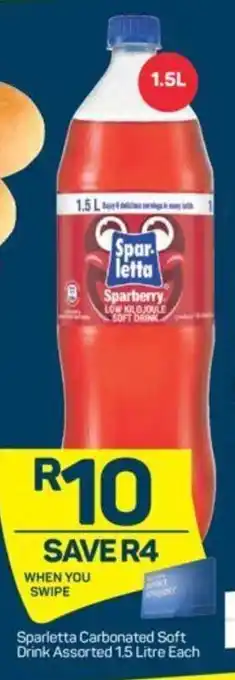 Pick n Pay Sparletta Carbonated Soft Drink 1,5 Litre offer