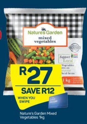 Nature's Garden Mixed Vegetables 1kg