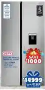 Russells Defy 555l sbs metallic fridge wd dff447 offer
