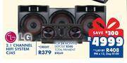 Russells Lg 2.1 channel hifi system cj45 offer