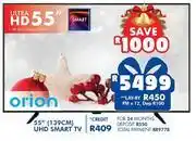 Russells Orion 55 (139cm) uhd smart tv offer