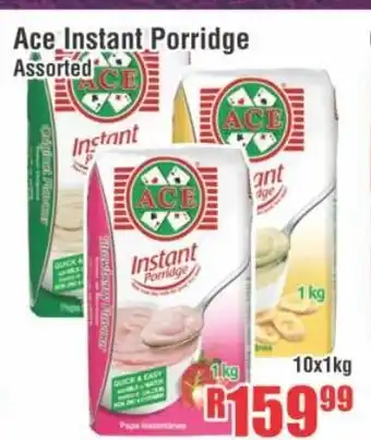 Devland Cash And Carry Ace Instant Poridge Assorted 10x1kg offer