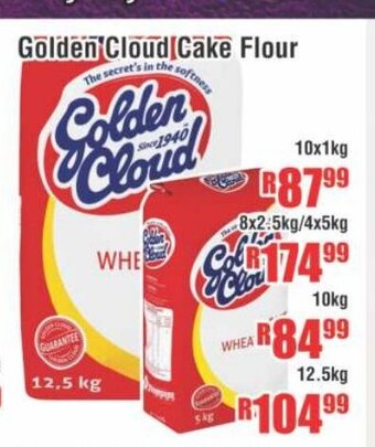 Devland Cash And Carry Golden Cloud Cake Flour 10x1kg offer
