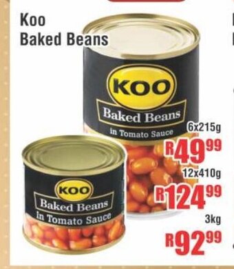 Devland Cash And Carry Koo Baked Beans 6x215g offer