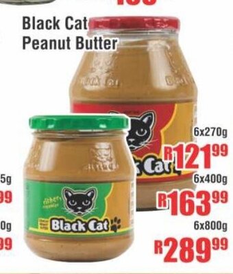 Devland Cash And Carry Black Cat Peanut Butter 6x270g offer