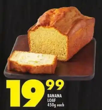 Shoprite BANANA LOAF 450g each offer