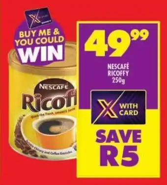 Shoprite NESCAFE RICOFFY 250g offer