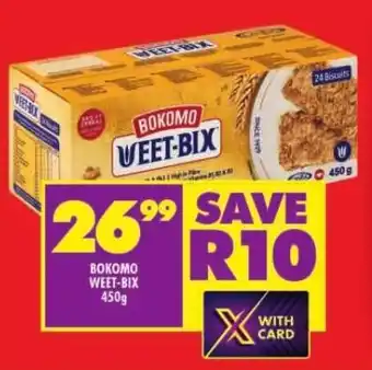 Shoprite BOKOMO WEET-BIX 450g offer