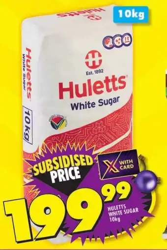 Shoprite HULETTS WHITE SUGAR 10kg offer
