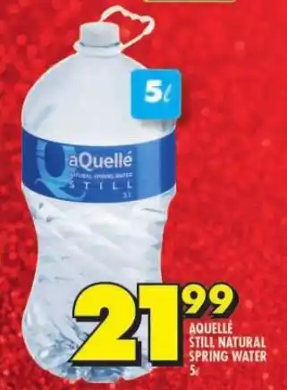 AQUELLE STILL NATURAL SPRING WATER 5L
