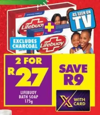 Shoprite LIFEBUOY BATH SOAP 175g offer