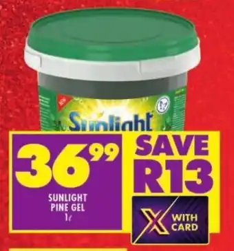 SUNLIGHT PINE GEL 1L