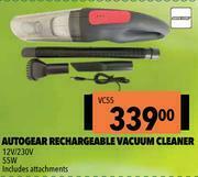 Autogear Rechargeable Vacuum Cleaner VC55