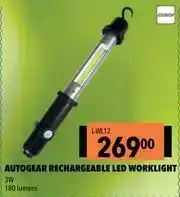 Midas Autogear Rechargeable LED Worklight L-WL12 offer