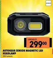 Midas Autogear Sensor Magnetic LED Headlamp 300 Lumens LAMSMLED offer