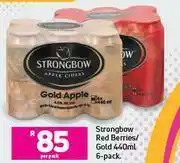 Game Strongbow Red Berries/Gold-6 x 440ml offer