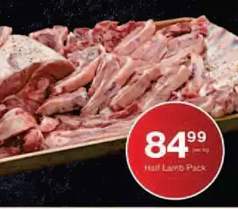 Checkers Half Lamb Pack offer