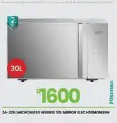 Fair Price Hisense 30ltr mirror elec microwave h30moms9h offer
