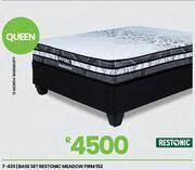 Fair Price Restonic meadow firm 152 queen base set 7-433 offer