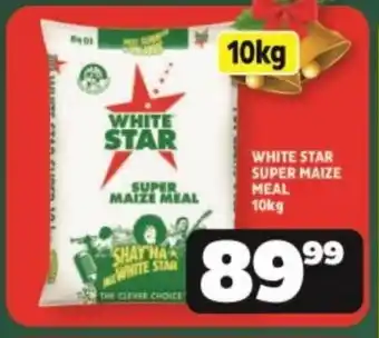 Usave WHITE STAR SUPER MAIZE MEAL 10kg offer
