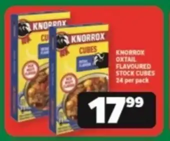 Usave KNORROX OXTAIL FLAVOURED STOCK CUBES 24 per pack offer