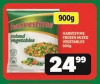 Usave HARVESTIME FROZEN MIXED VEGETABLES 900g offer