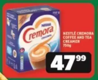 Usave NESTLE CREMORA COFFEE AND TEA CREAMER 750g offer