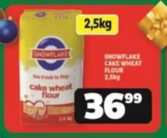 Usave SNOWFLAKE CAKE WHEAT FLOUR 2,5kg offer