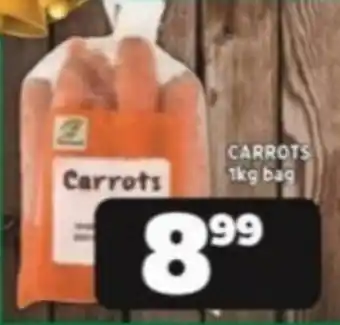 Usave CARROTS 1kg bag offer
