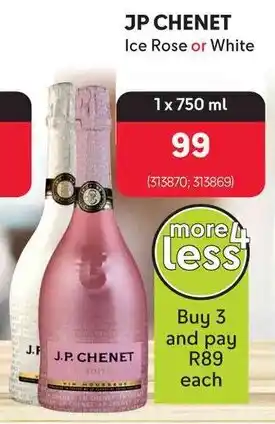 JP CHENET Ice Rose or White 1x 750 ml