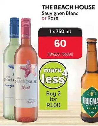THE BEACH HOUSE Sauvignon Blanc or Rosé 1x 750 ml