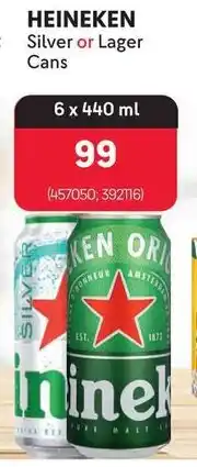 Makro HEINEKEN Silver or Lager Cans offer