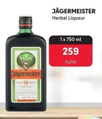JÄGERMEISTER Herbal Liqueur