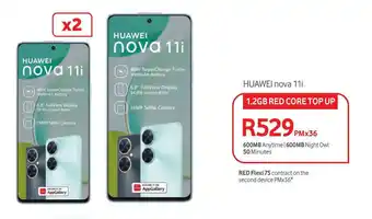 Makro HUAWEI nova 11i 1.2GB RED CORE TOP UP offer