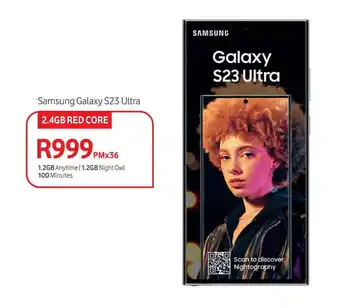 Makro Samsung Galaxy S23 Ultra 2.4GB RED CORE offer