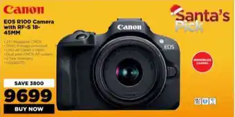 Canon EOS R100 Camera with RF-S 18-45MM