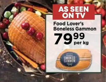 Food Lover's Market Food Lover's Boneless Gammon offer