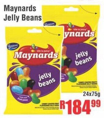 Devland Cash And Carry Maynards Jelly Beans 24x75g offer