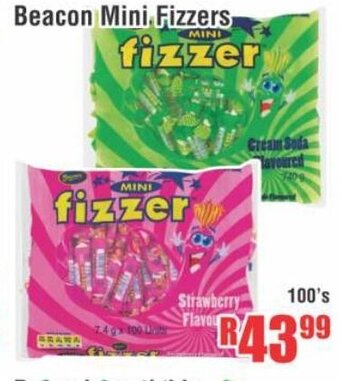 Devland Cash And Carry Beacon Mini Fizzers 100's offer