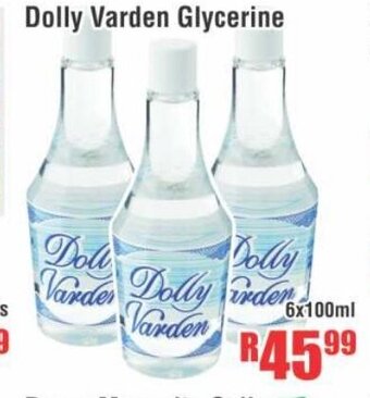 Devland Cash And Carry Dolly Varden Glycerine 6x100ml offer