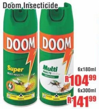 Devland Cash And Carry Doom Insecticide 6x180ml offer