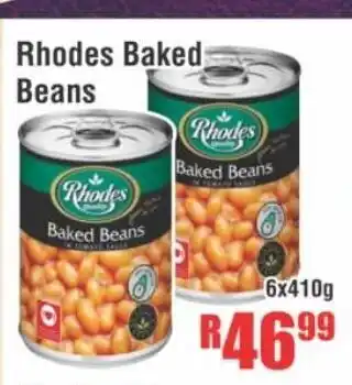 Devland Cash And Carry Rhodes Baked Beans 6x410g offer