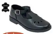 Makro Toughees girl's tear drop school shoes-per pair offer