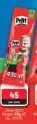 Makro Pritt glue stick single-43g x 1 per pack offer