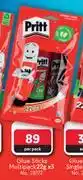 Makro Pritt glue sticks multipack-22g x 3 per pack offer