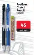 Makro Pilot pro grex clutch pencil-per 2 pack offer